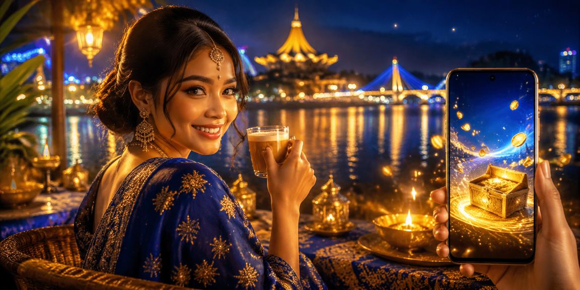 Pemain iisv2 dari Kuching memilih nombor loteri dan menunggu keputusan cabutan